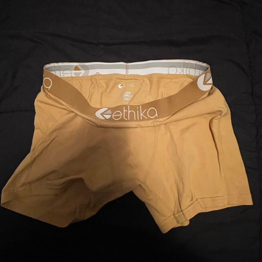 ethika gold boxer briefs (m)